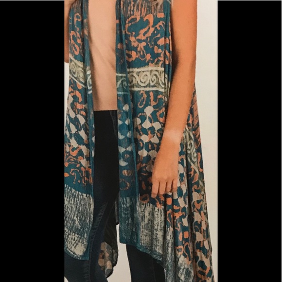 NWT. Duster/Cardigan Sacred Threads.  BL/BL 219301 - Picture 8 of 9